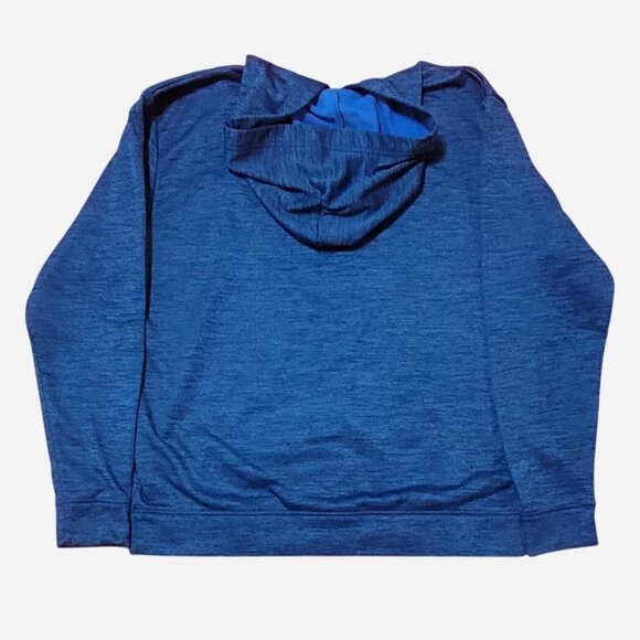 Wear Code Uni-sex Blue/Black Seattle Hoodie With Pouch Size Small - Picture 4 of 7